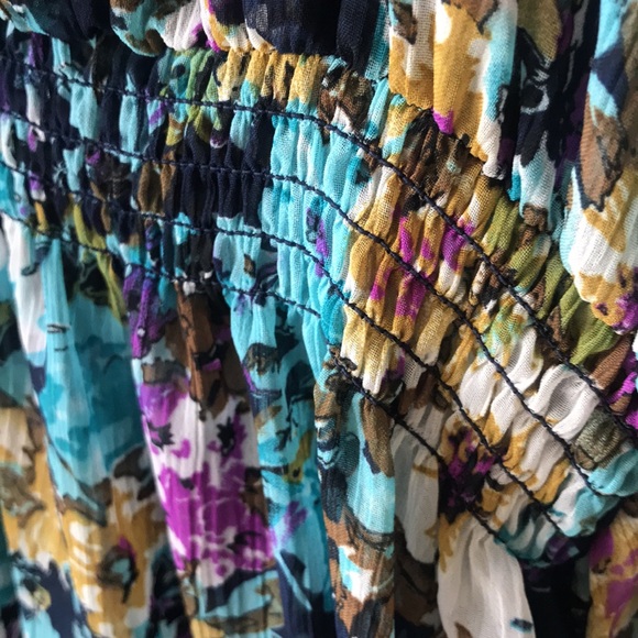 Poetry In Motion Double Ruffled S/S Blouse - Picture 8 of 10